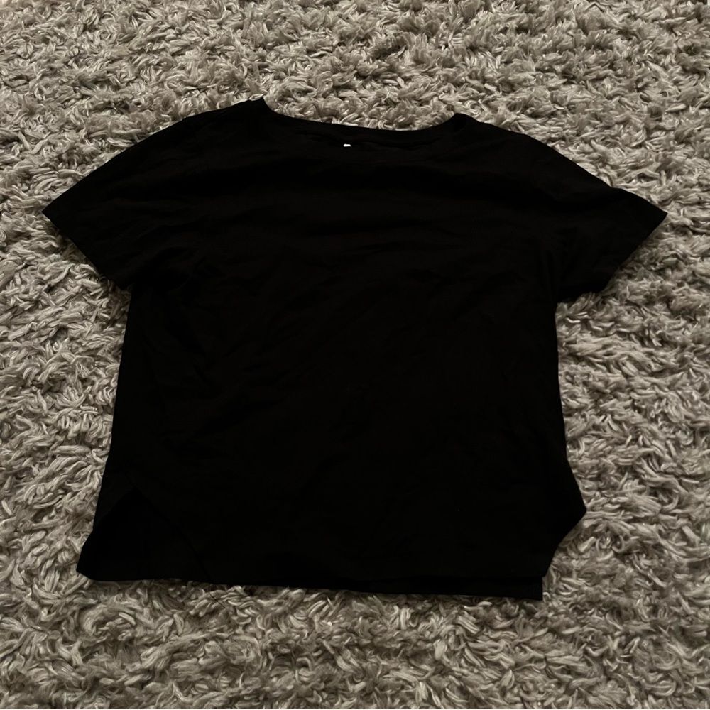 Alphalete black t shirt size medium